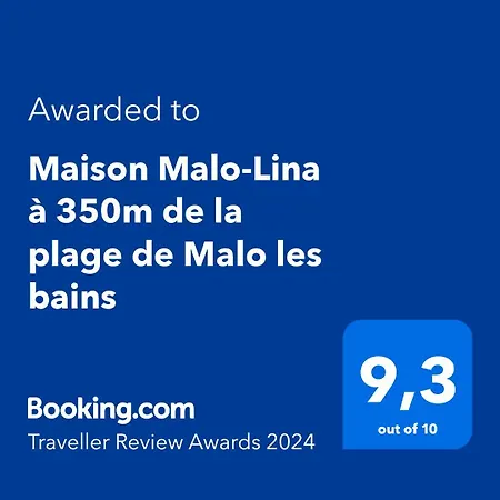 Prázdninový dům Maison Malo-lina A 350m De La De Malo Les Bains